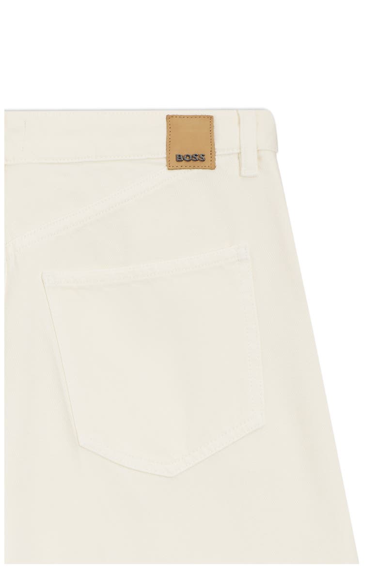 Essential High Waist Wide Leg Jeans, Alternate, color, SOFT CREAM