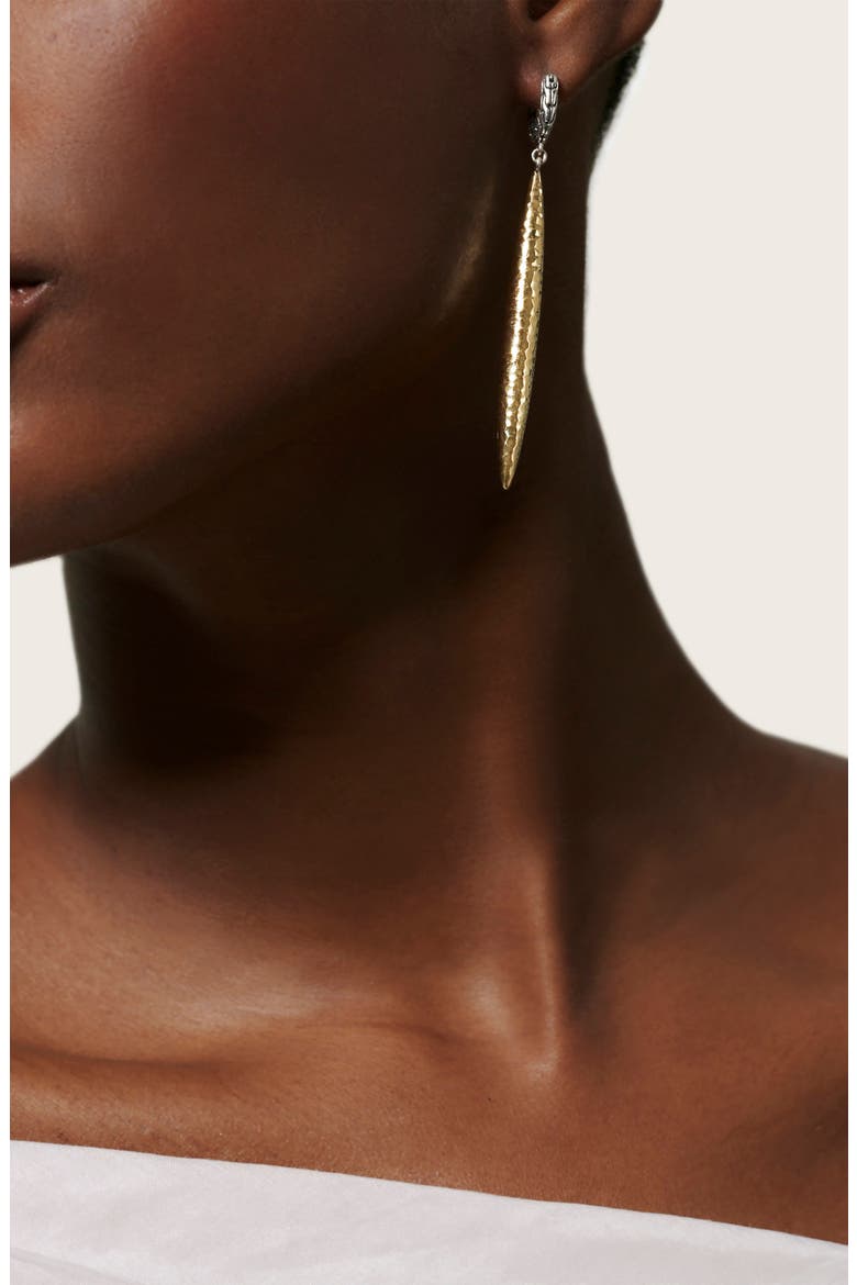 Classic Chain Drop Earrings, Alternate, color, SILVER/ GOLD