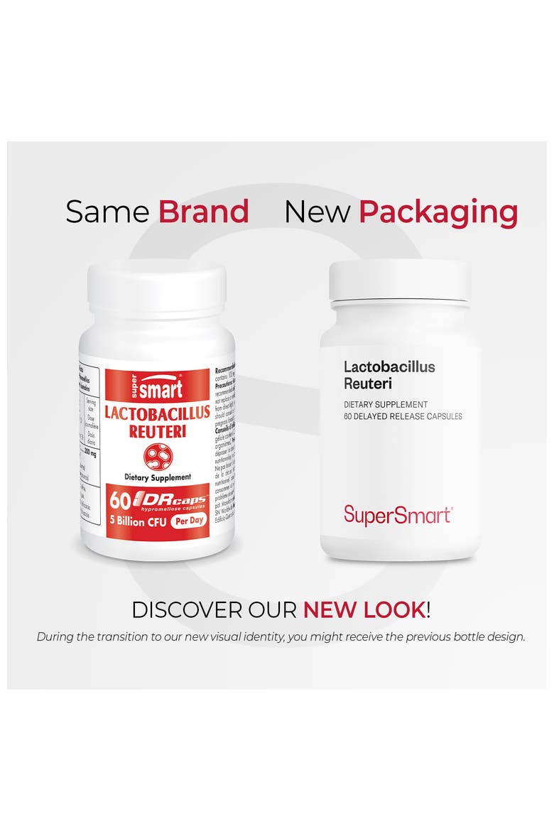 Lactobacillus Reuteri Probiotic Supplement, Alternate, color, None