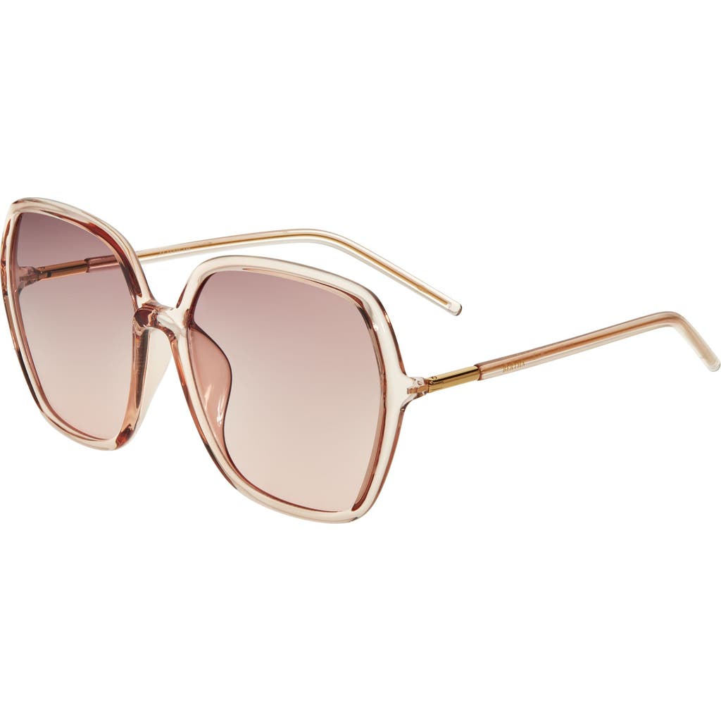 Bertha Priscilla Polarized Sunglasses In Pink/pink