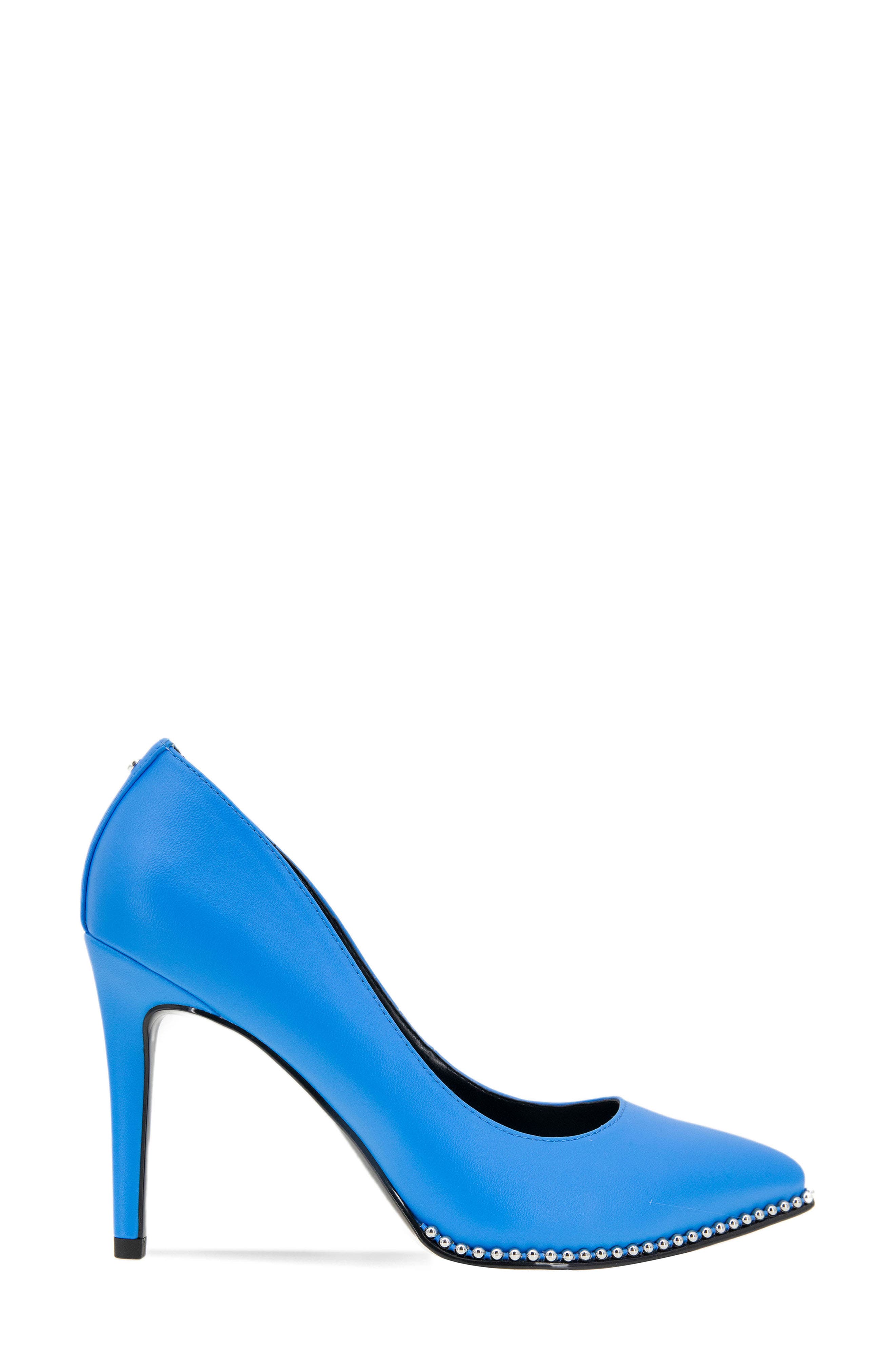 Hawti Pointed Toe Pump, Alternate, color, BALI BLUE