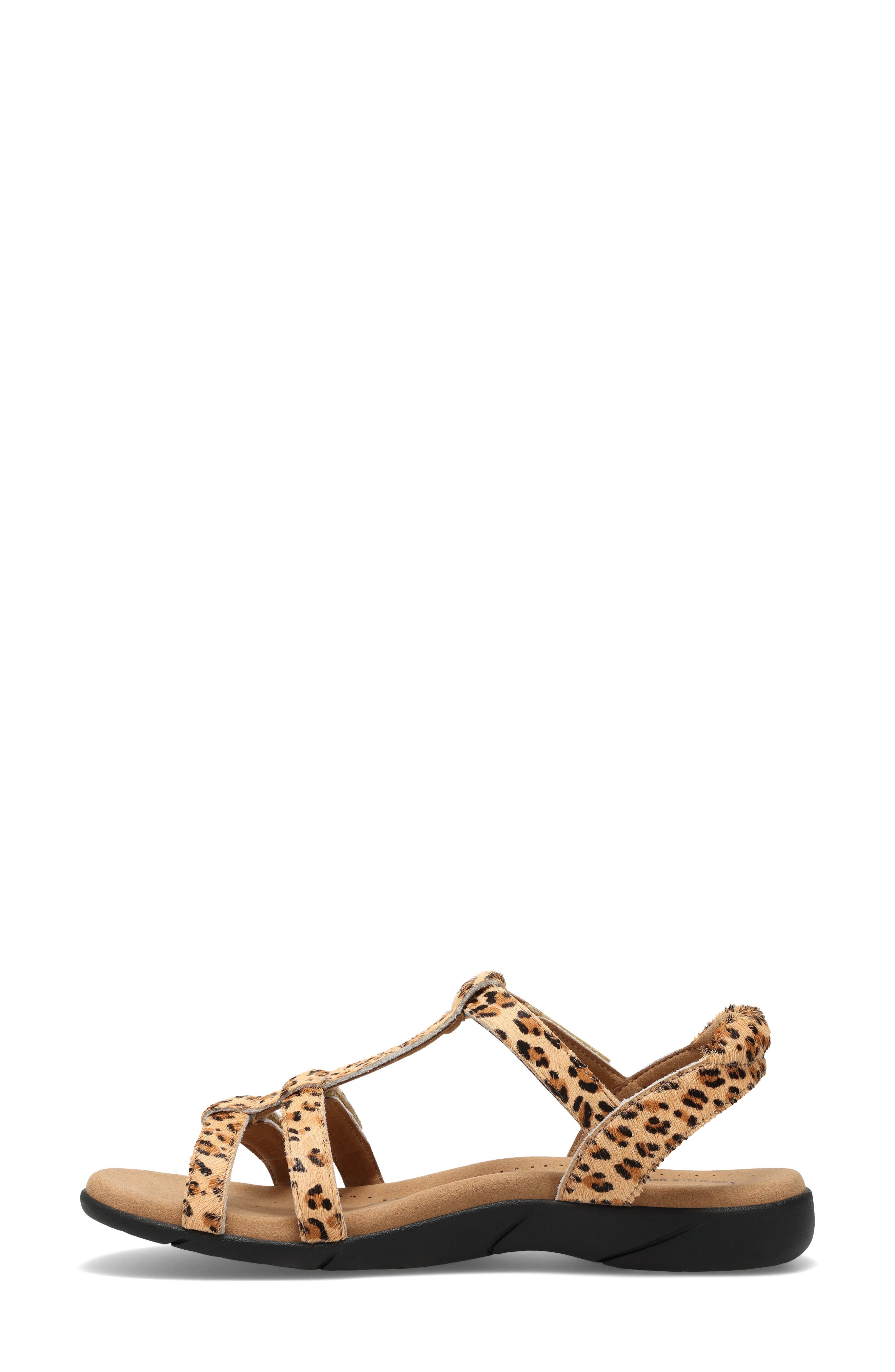 Taos Trophy 2 Sandal, Alternate, color, Cheetah Pony Hair