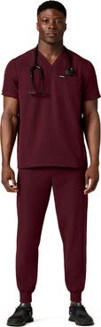 JAANUU Osmo Men's 8-Pocket Classic Scrub Jogger