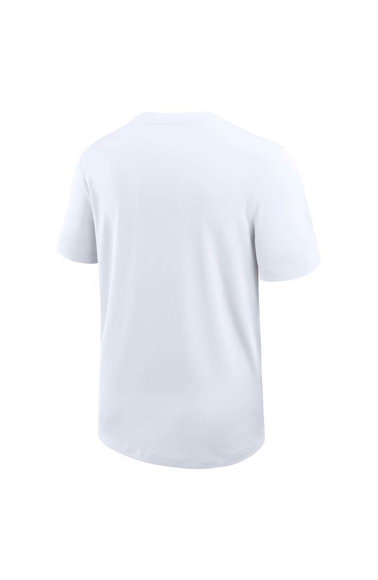 Jordan Brand Men's Jordan Brand White Oklahoma Sooners 2025 Sideline UV Performance Coach T-Shirt, Alternate, color, White