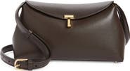 TOTEME T-Lock Leather Clutch