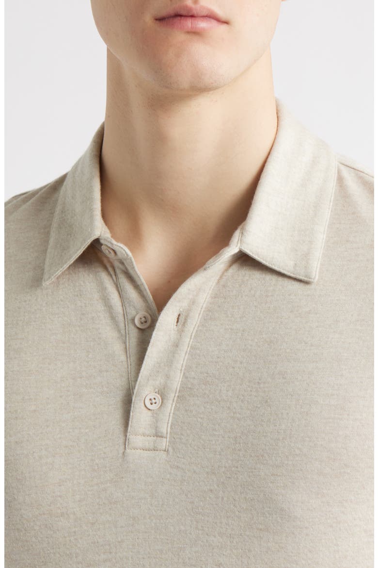 Pima Cotton Blend Polo, Alternate, color, MORNING HAZE