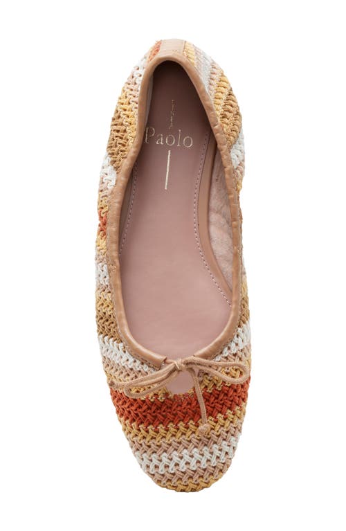 Shop Linea Paolo Mila Ballerina Flat In Toffee