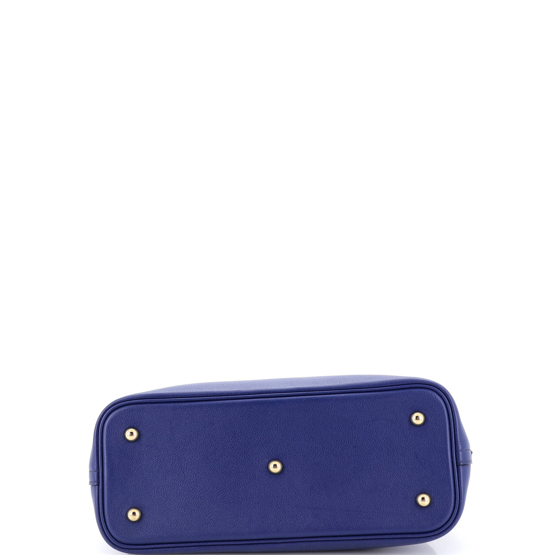 Pre-Owned Hermes Bolide 1923 Bag Evercolor 30, Alternate, color, Bleu Saphir