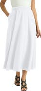Jessica London Soft Ease Midi Skirt