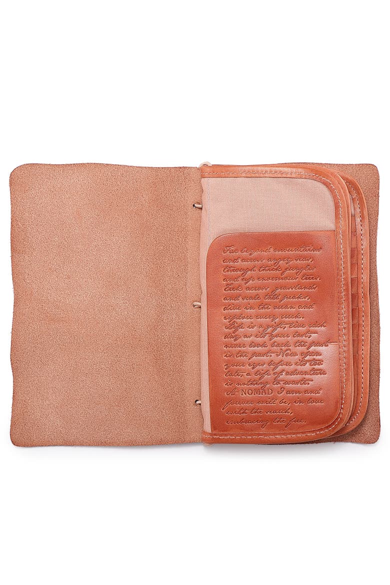 Nomad Genuine Leather Travel Organizer, Alternate, color, Terra Cotta