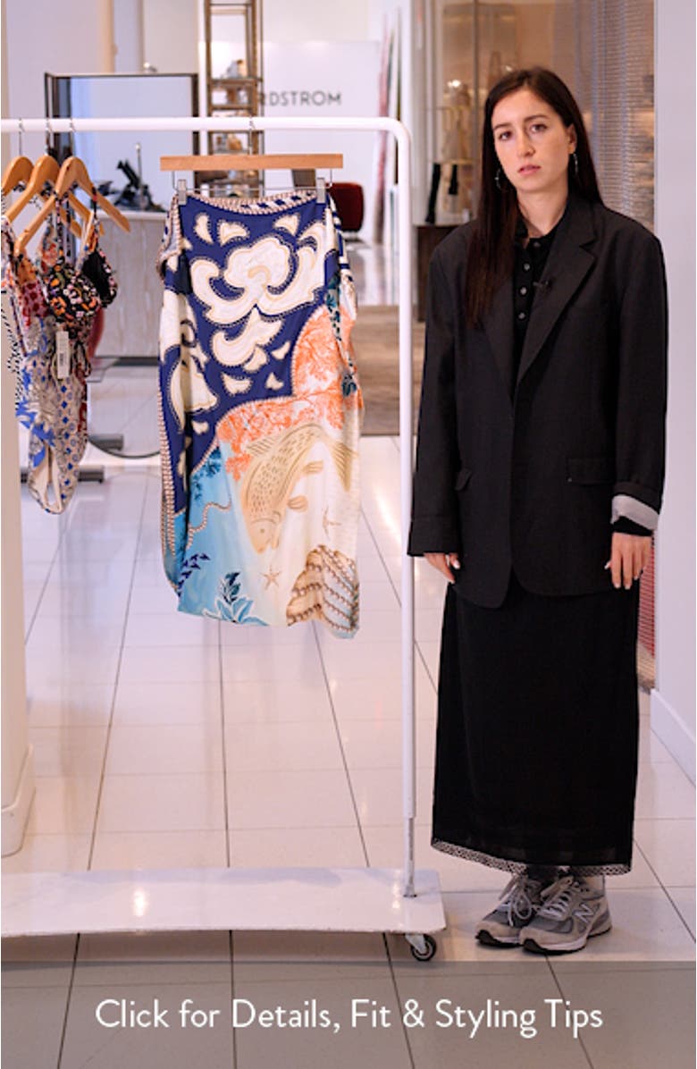 Marine Sereia Cover-Up Pareo, sales video thumbnail