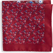 Synrgy by DXL Big & Tall Multi Floral Pocket Square