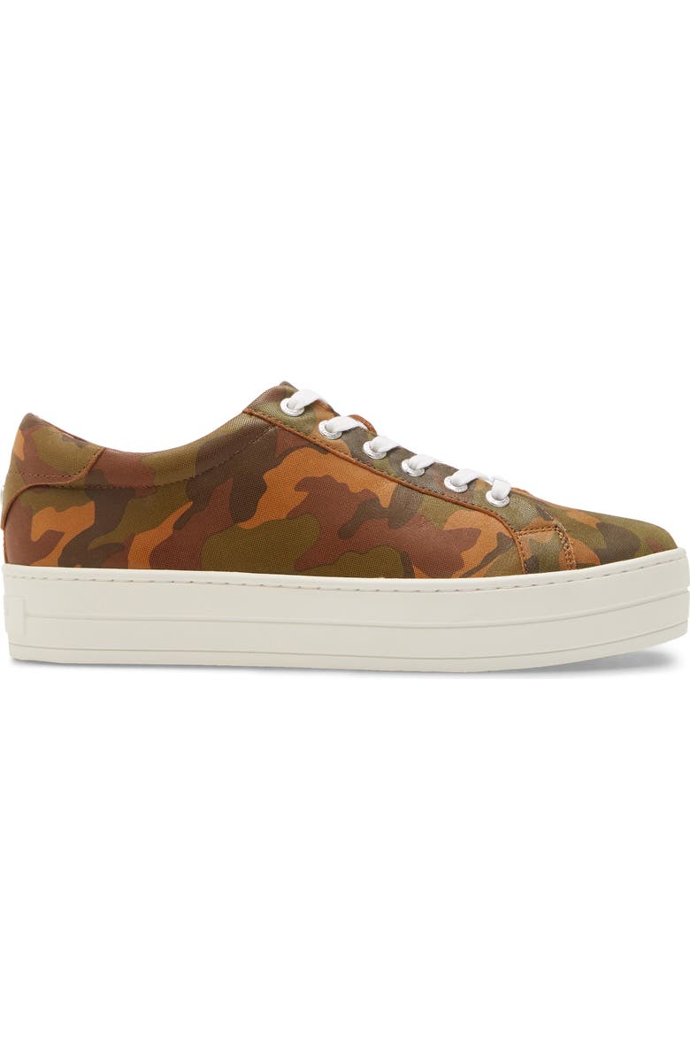 JSlides Hippie Genuine Calf Hair Platform Sneaker, Alternate, color,