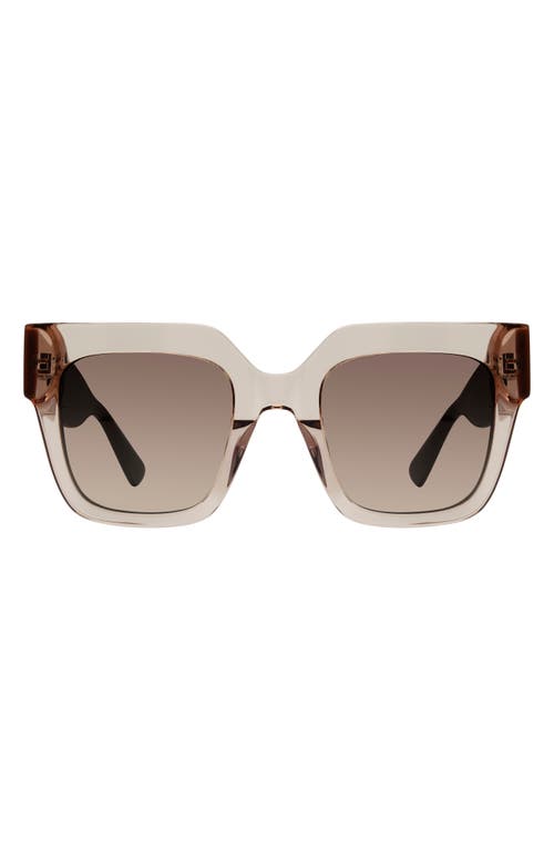 Kurt Geiger London 50mm Square Sunglasses in Beige/Brown Gradient  product