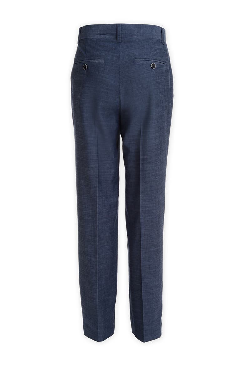 Plain Weave Suit Separate Pants, Alternate, color, 421 MED BLUE