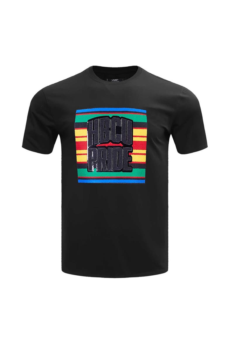 Men's Pro Standard Black HBCU Pride SJ T-Shirt, Alternate, color, Black
