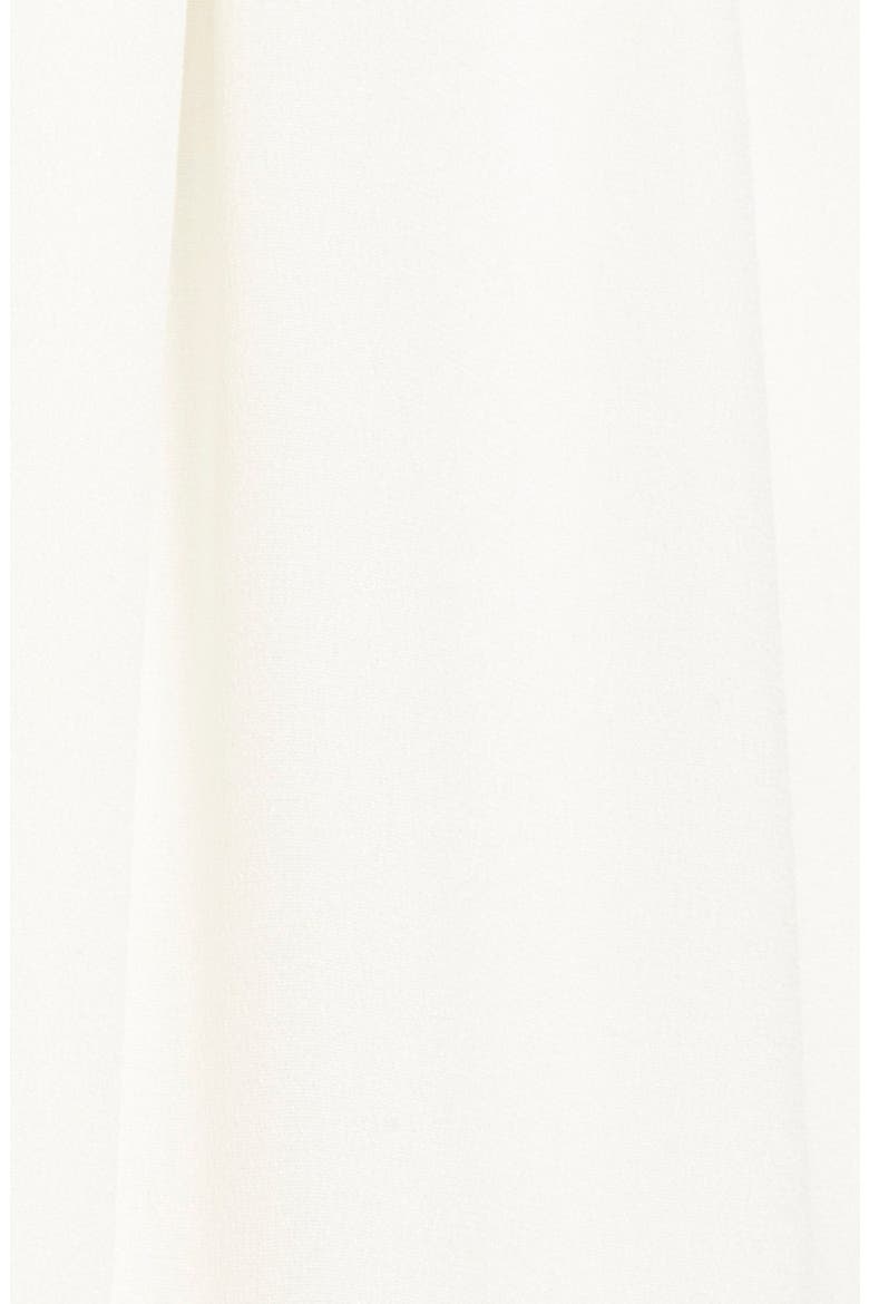 Crepe Halter Gown, Alternate, color, OFF WHITE