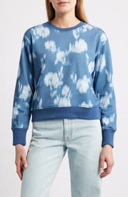 CITY BLUES Classic Print Sweatshirt