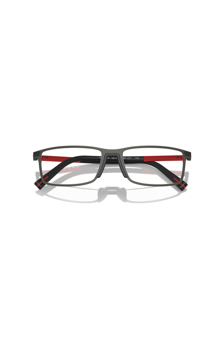 53mm Rectangle optical glasses, Alternate, color, Grey
