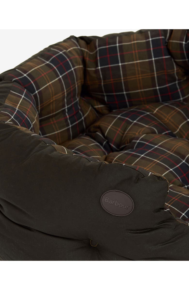 Barbour Waxed Cotton Dog Bed, Alternate, color, 