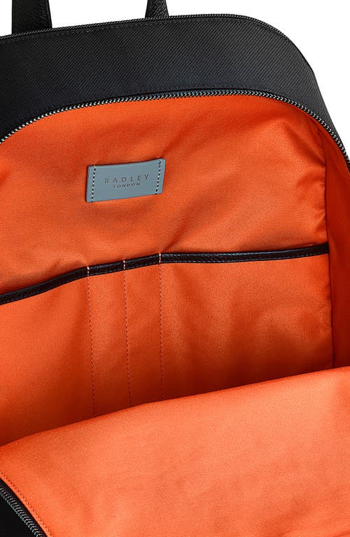 Radley Dean Street Large Zip Backpack In Black