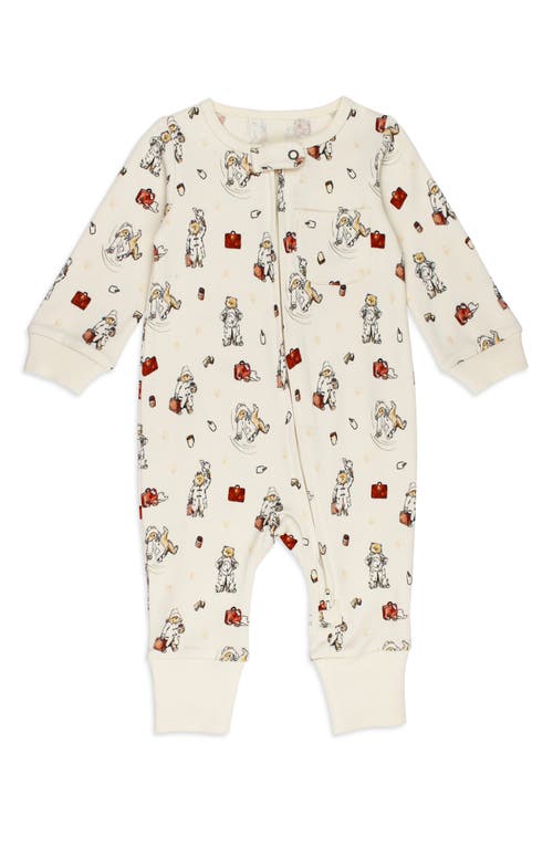 L'Ovedbaby Adventure Paddington Organic Cotton Zip Romper  product