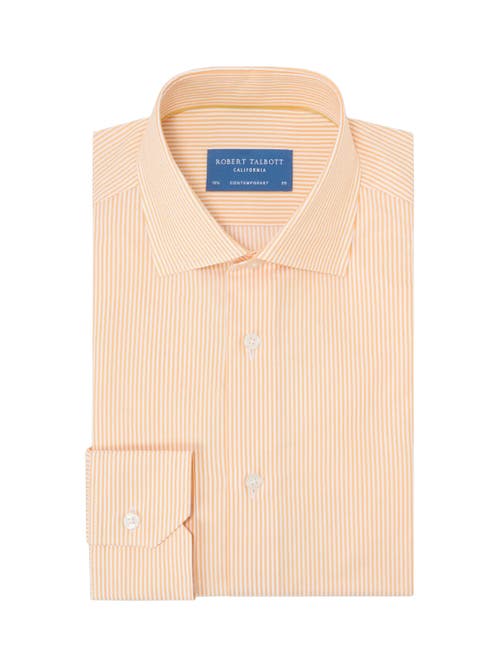 Robert Talbott Reynolds Dobby Stripe Contemporary Fit Shirt