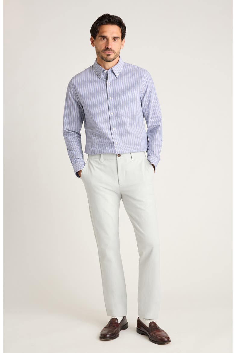 Everyday Slim Fit Stripe Cotton Button-Down Oxford Shirt, Alternate, color, DEXTER OXFORD STRIPE C9