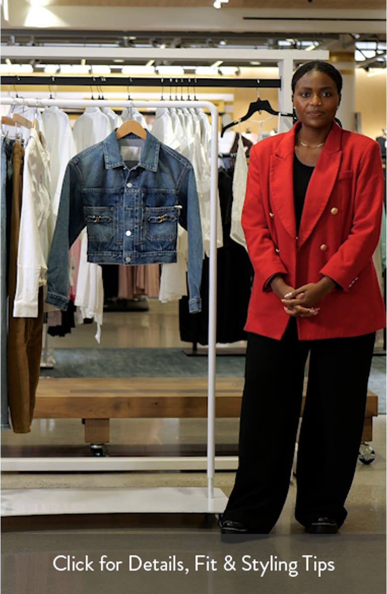 Horsebit Denim Jacket, sales video thumbnail