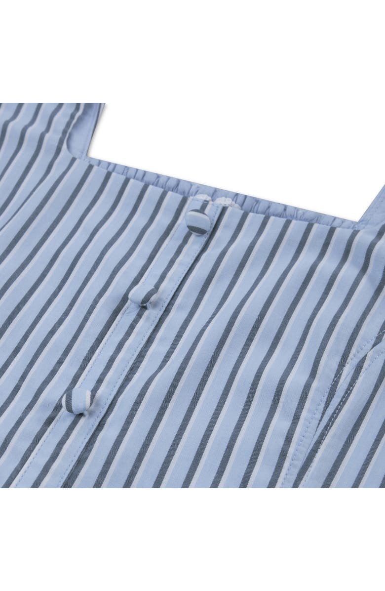 abercrombie kids Kids' Stripe Cotton Blend Sundress, Alternate, color, Windsurfer