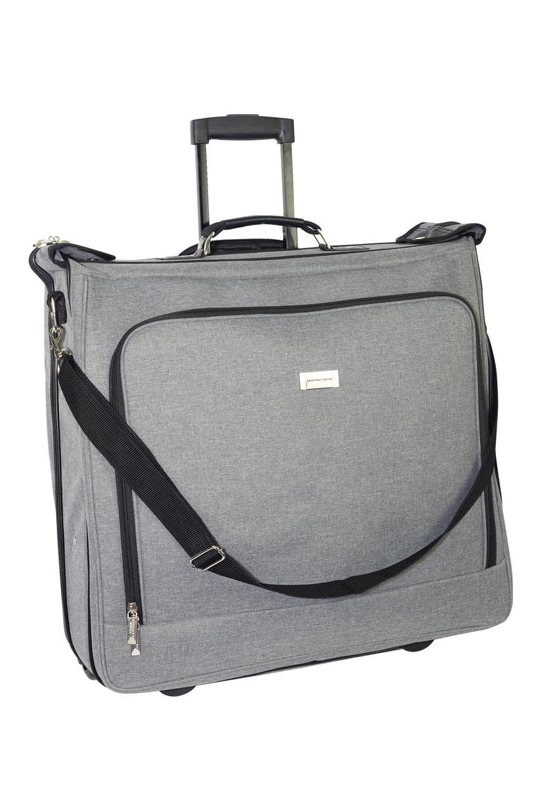 Rolling Garment Bag, Main, color, GRAY