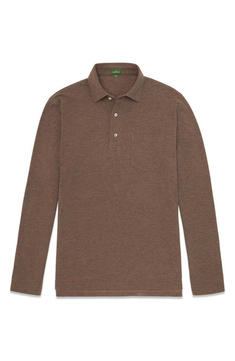 Sid Mashburn Pima Cotton Long Sleeve Polo, Alternate, color, 