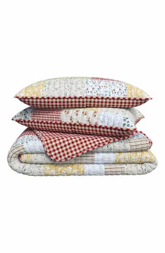 Cottage Floral Patchwork Quilt Set