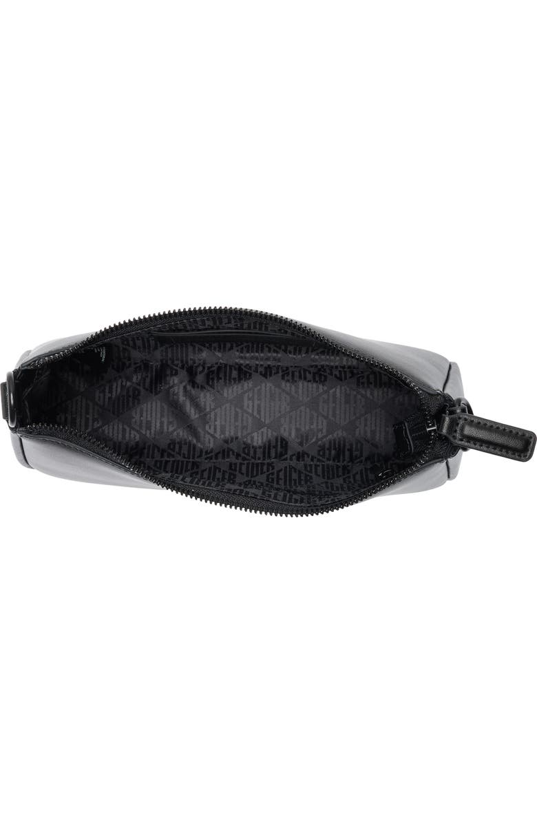 Kurt Geiger London Highgate Leather Shoulder Bag, Alternate, color, Black