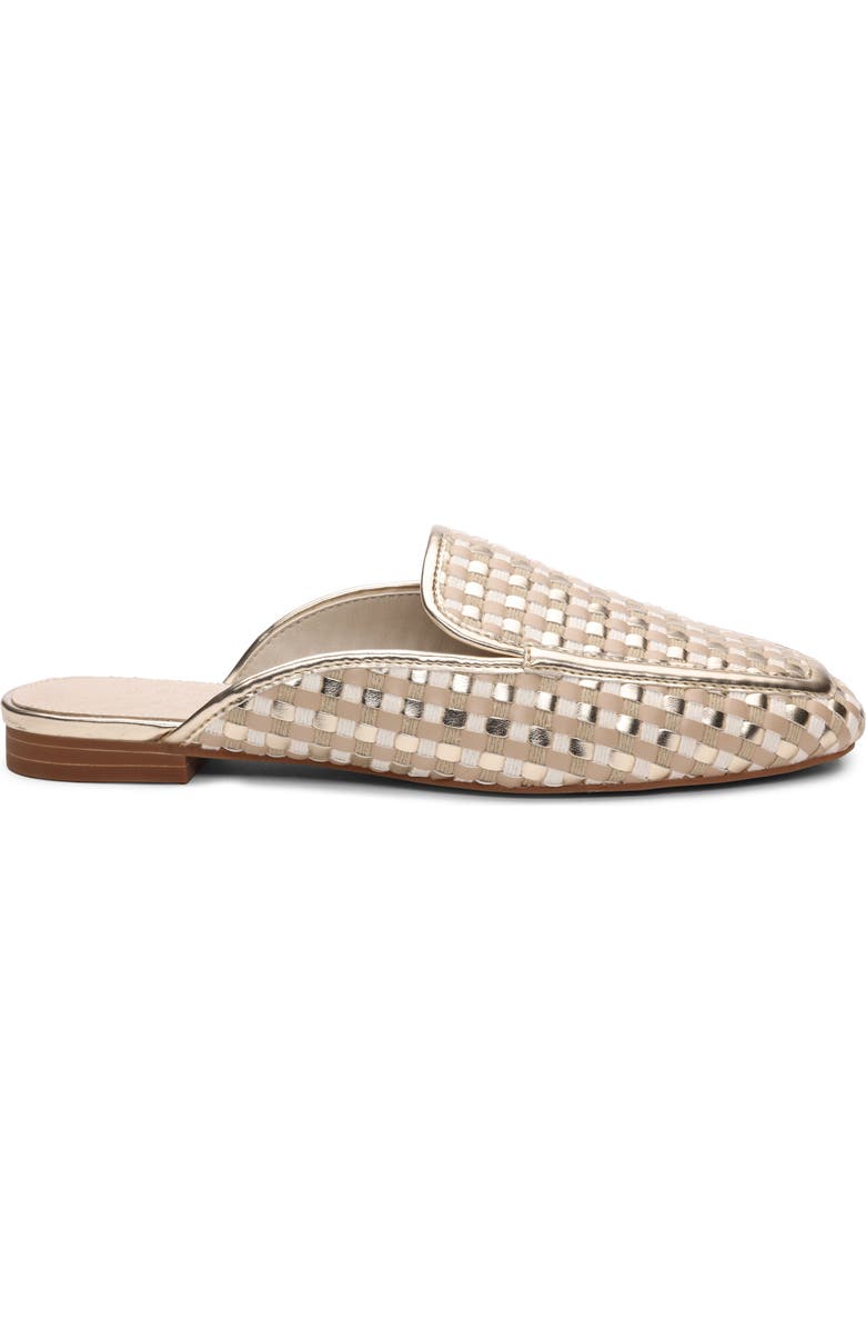 Sanctuary Big Thing Metallic Mule, Alternate, color, Oat Multi/ Platinum