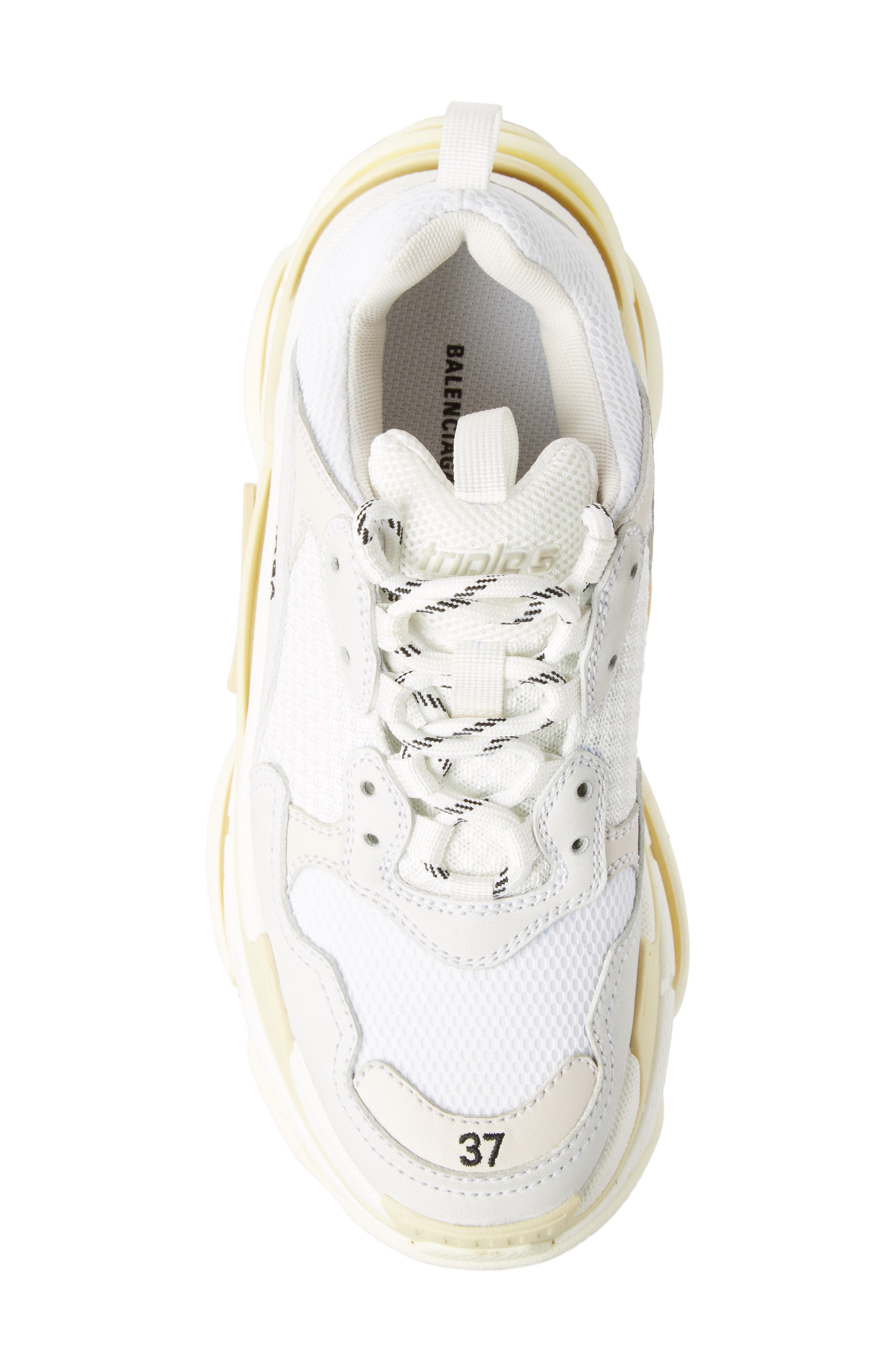 Balenciaga Triple S Low Top Sneaker, Alternate, color, 