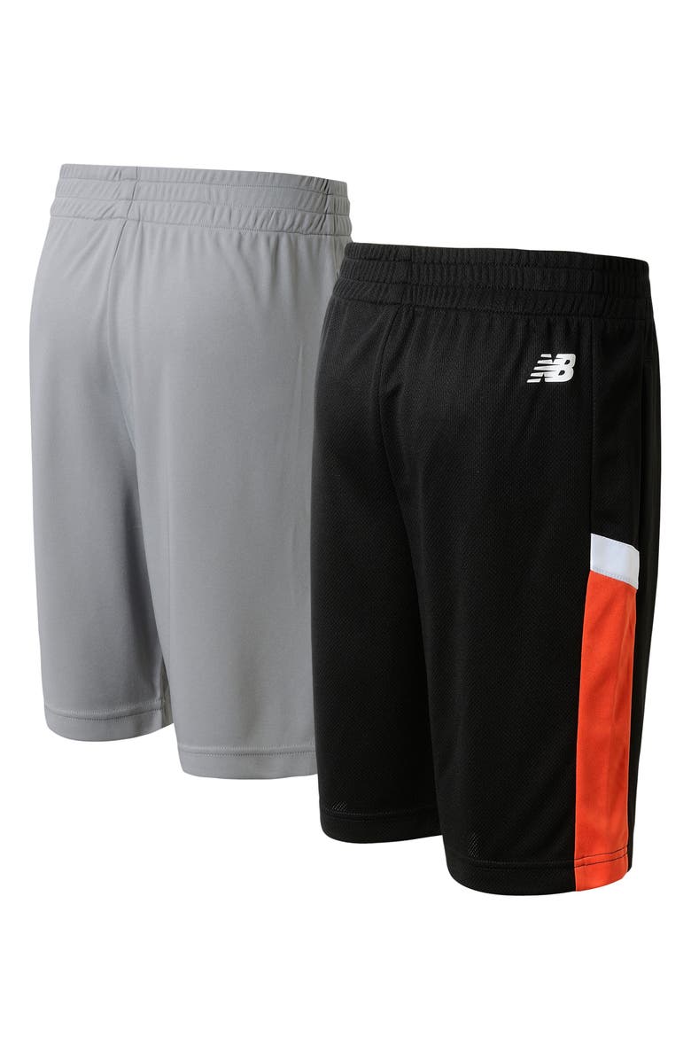 New Balance Kids' 2-Pack Assorted Bike Shorts, Alternate, color, 