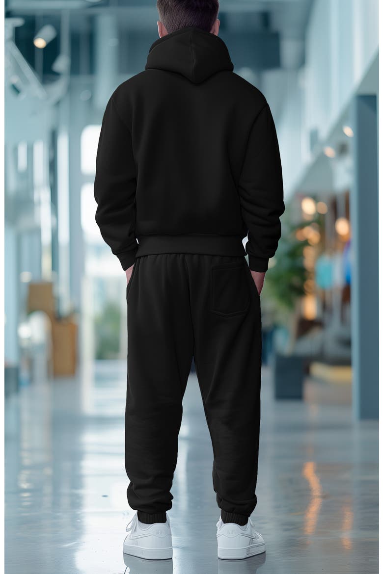 Alien Relaxed Sweatsuit, Alternate, color, Black