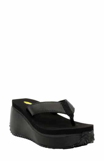 Volatile Frappachino Wedge Flip Flop