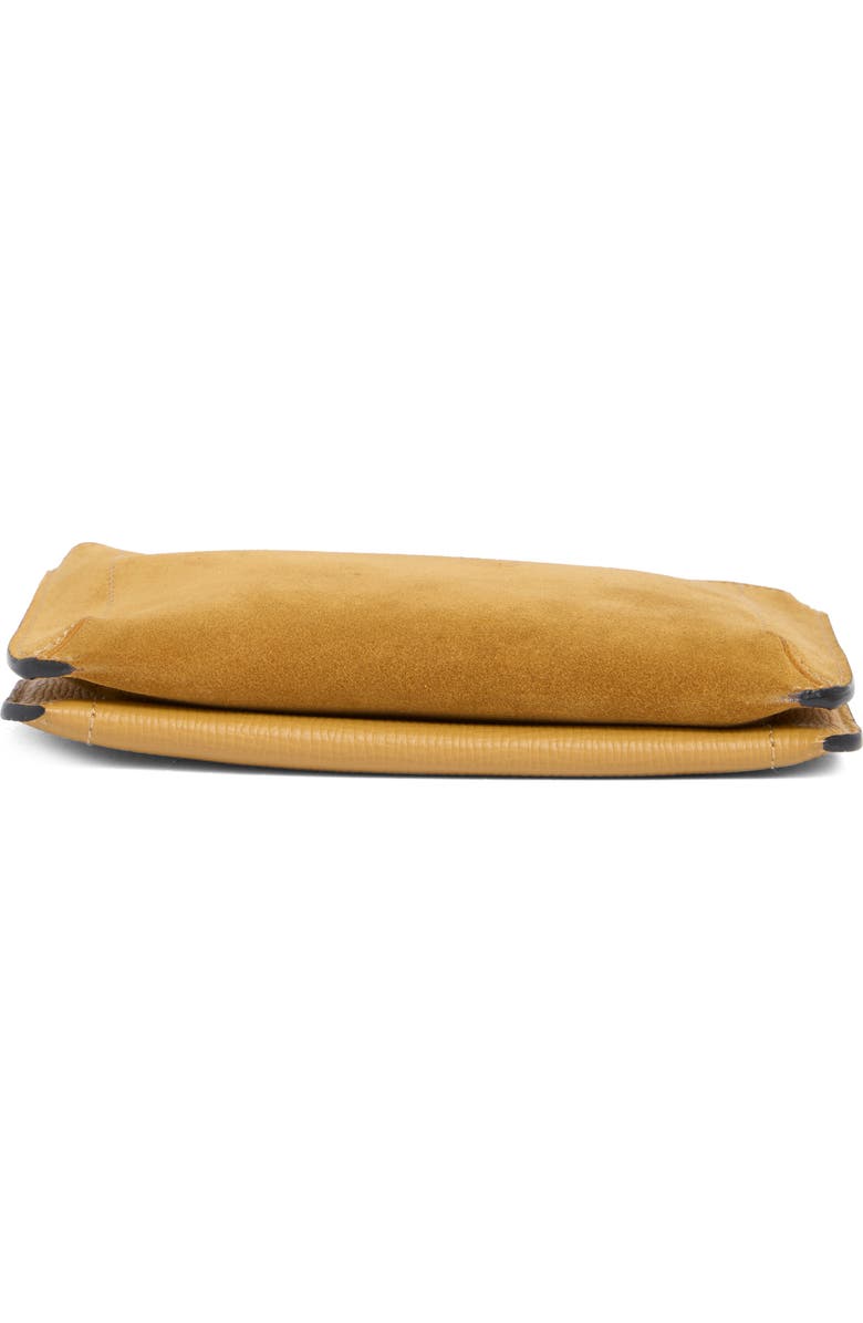 Longchamp Double Zip X-Small Shoulder Bag, Alternate, color, Honey