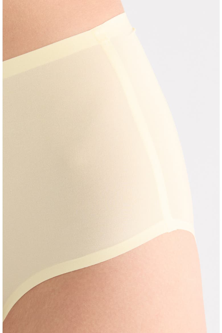 Soft Stretch High Waist Briefs, Alternate, color, FRENCH VANILLA