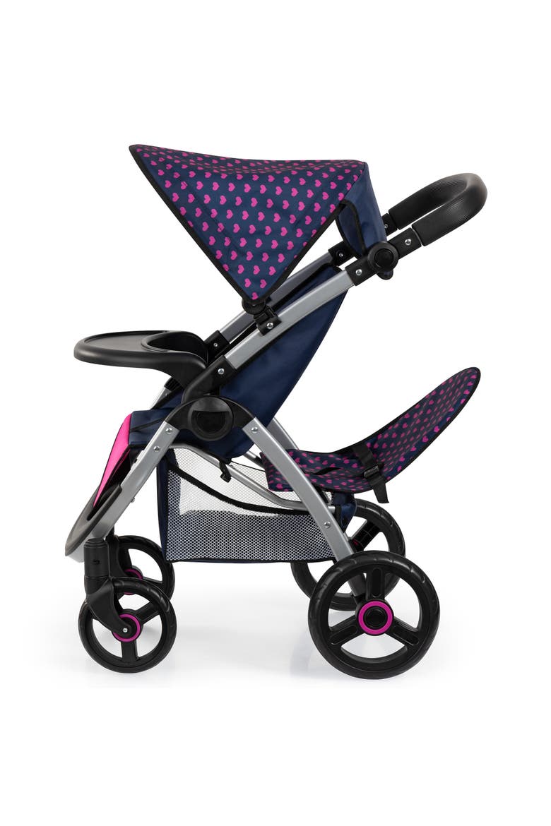 Twin Star Stroller, Unicorn, Seats 2 Dolls Up to 18 Inches, Alternate, color, Multicolored