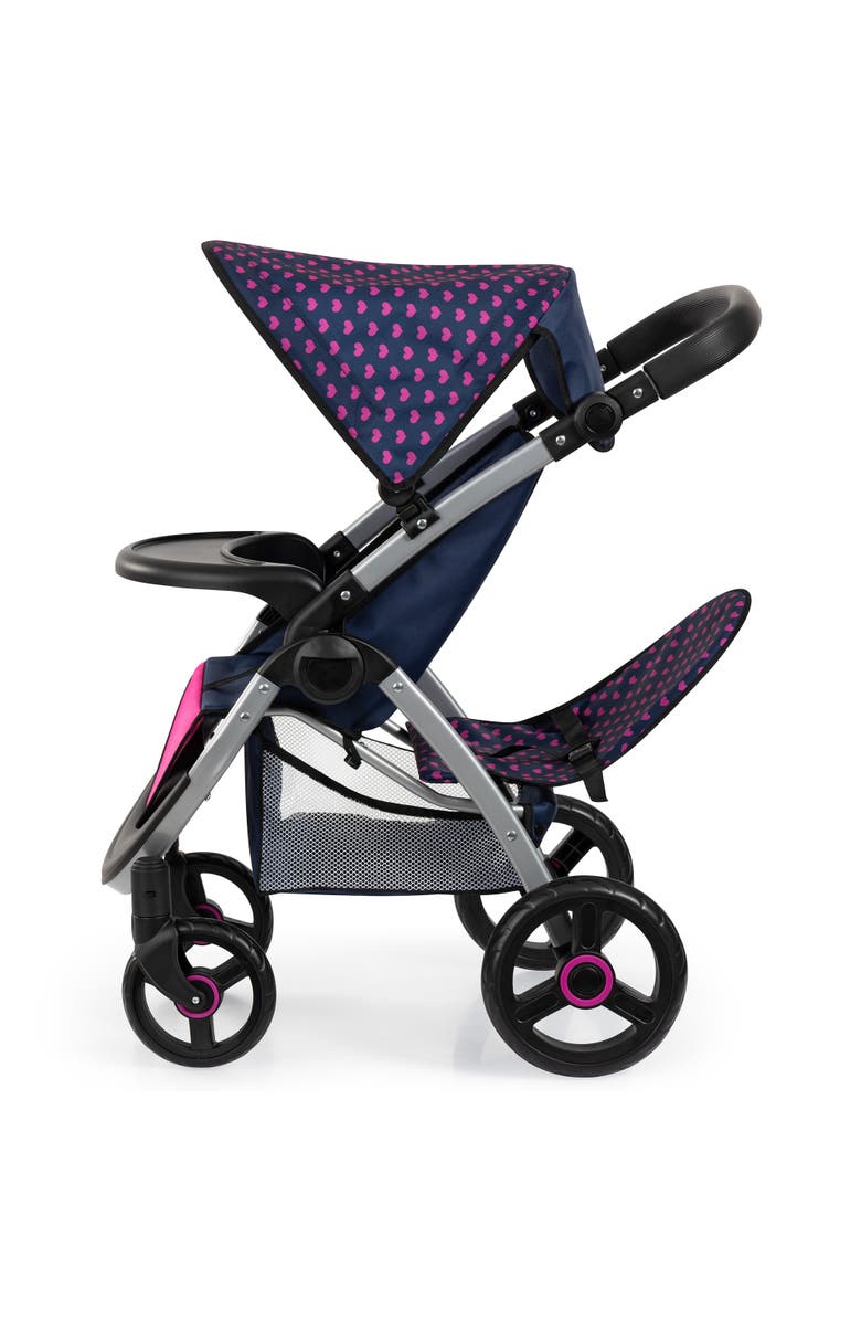 Bayer Design Twin Star Stroller, Unicorn, Seats 2 Dolls Up to 18 Inches, Alternate, color, Multicolored