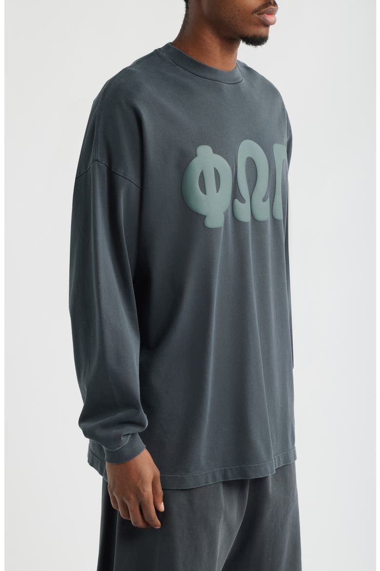 Merch Long Sleeve Graphic T-Shirt, Alternate, color, WASHED IRON GREY