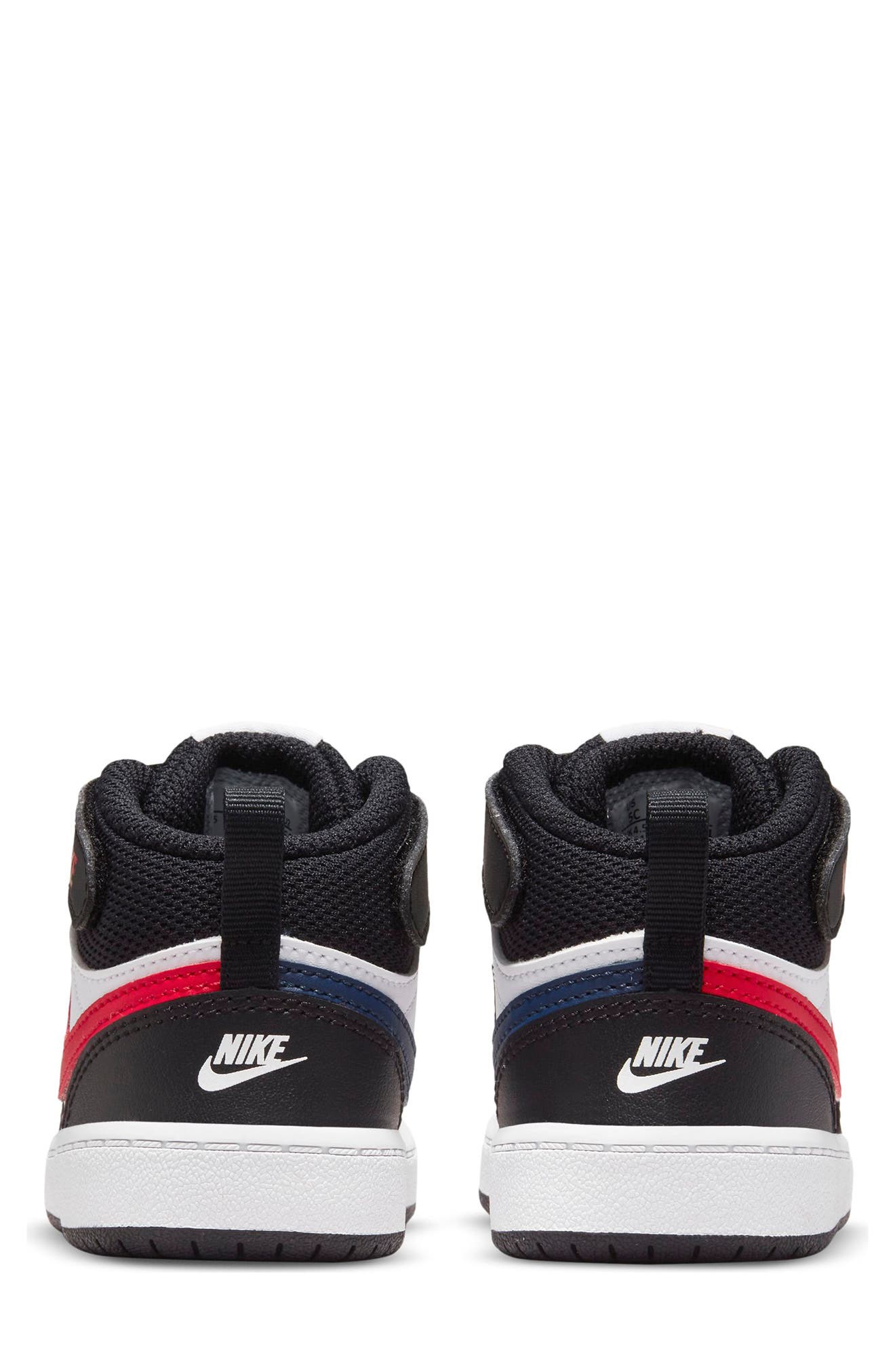 Nike Court Borough High Top Sneaker, Alternate, color, 161 White/Unvred