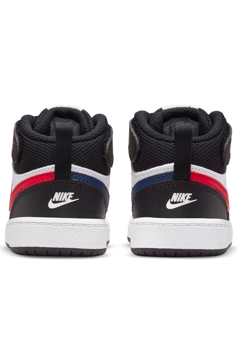 Nike Court Borough High Top Sneaker, Alternate, color, 161 White/Unvred