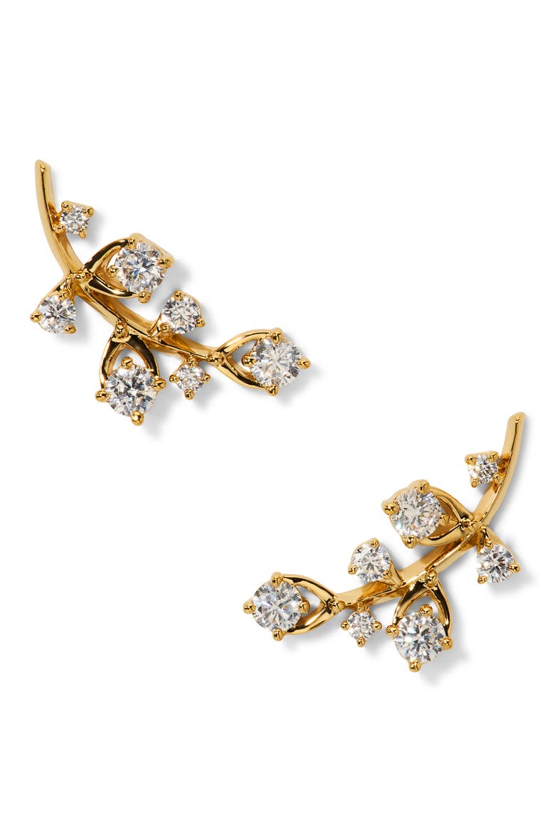 Adorn Ear Crawlers, Main, color, GOLD