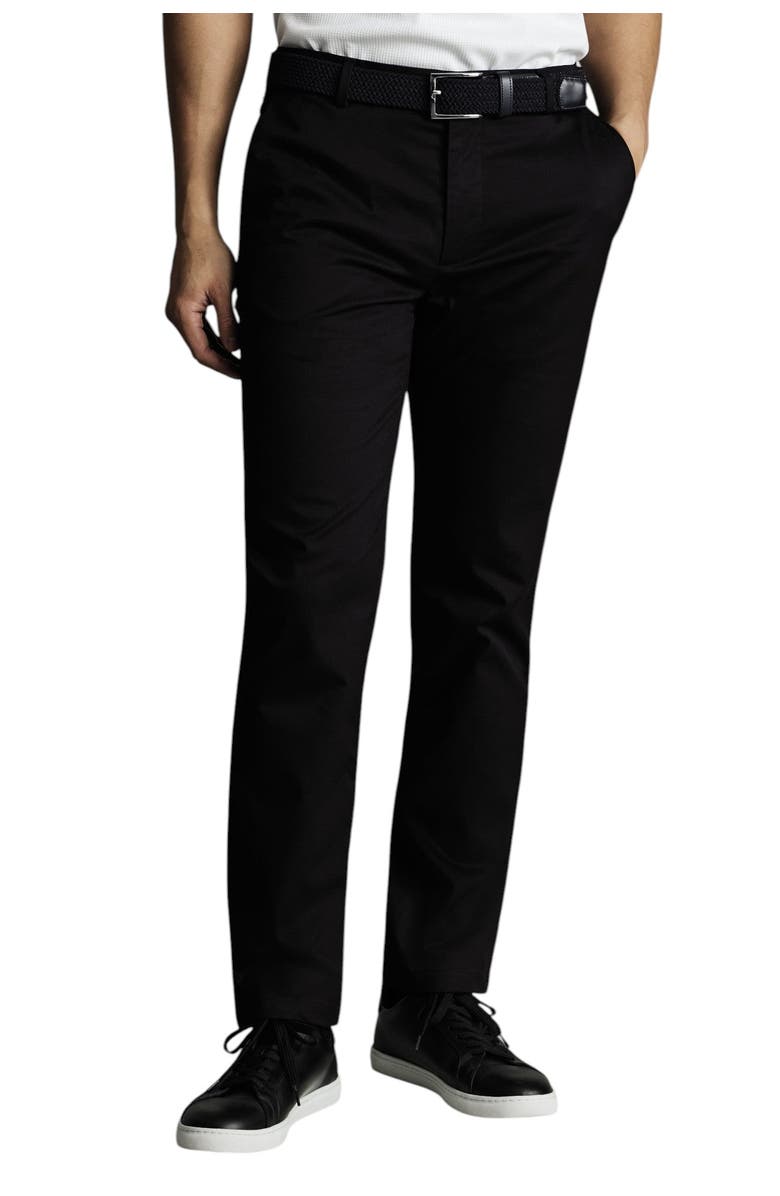 Charles Tyrwhitt Performance Chinos, Main, color, Black