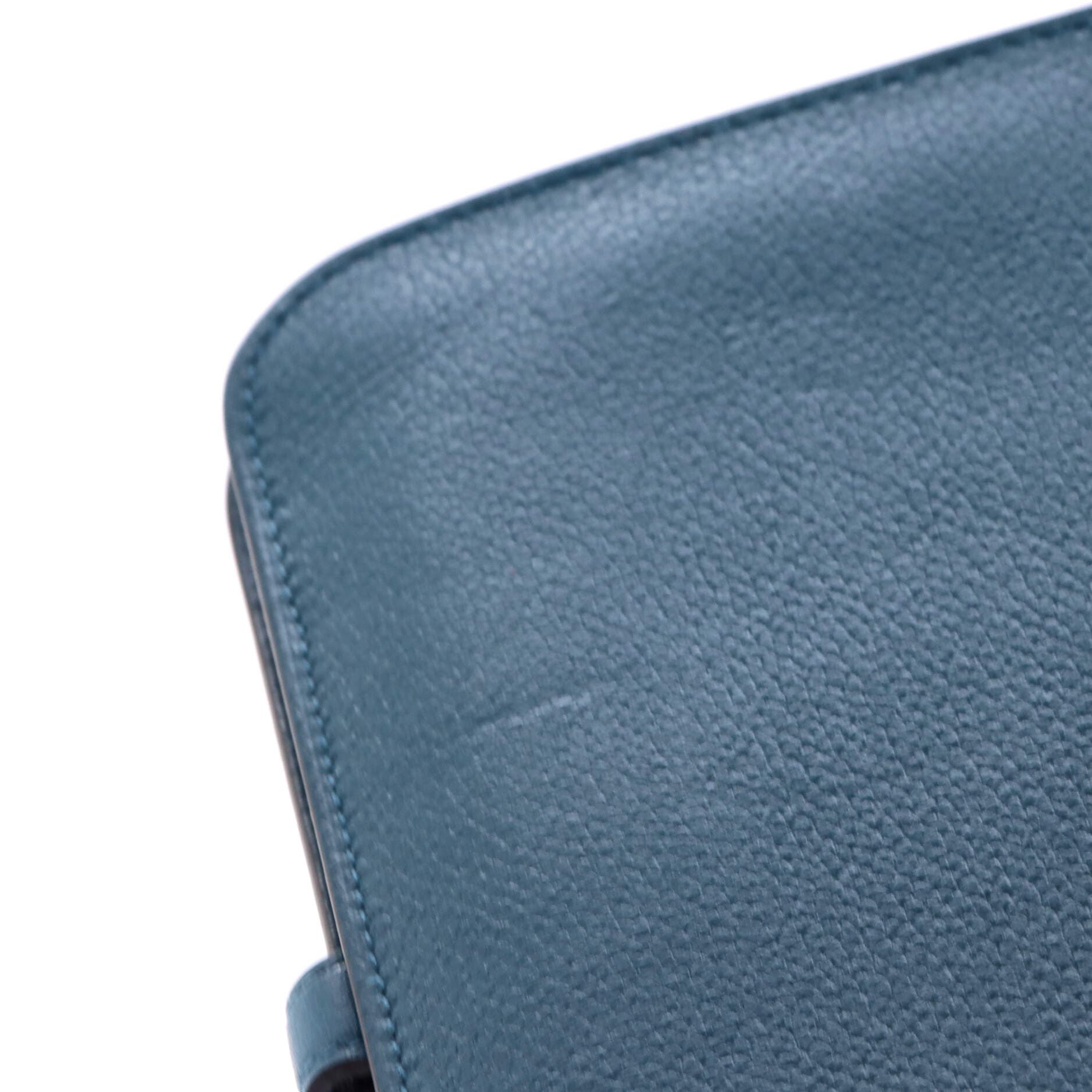 Pre-Owned Hermes Dogon Duo Combined Wallet Leather, Alternate, color, Colvert