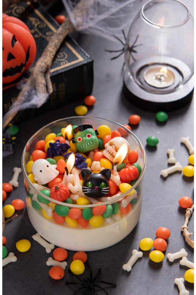 Spooky Mix Unscented Halloween Wax Melts, Alternate, color, None